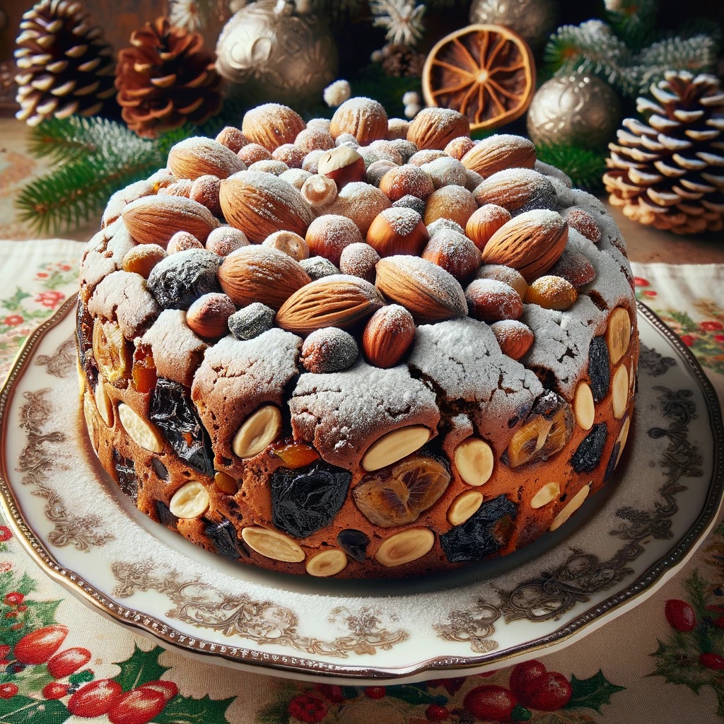 Panforle - italské vánoční pečivo