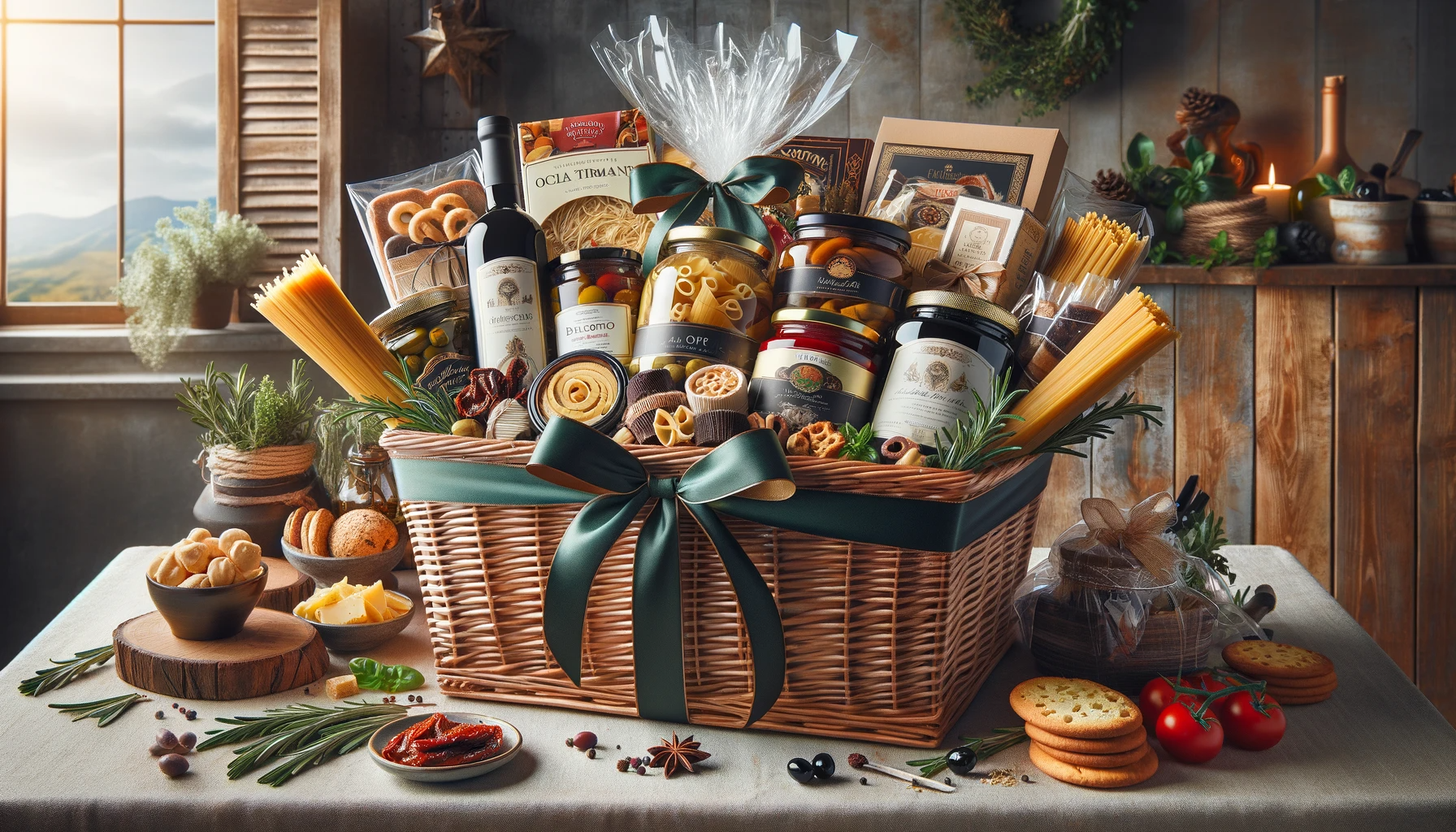 Dárkový koš italyshop.cz - ilustrační fotografie